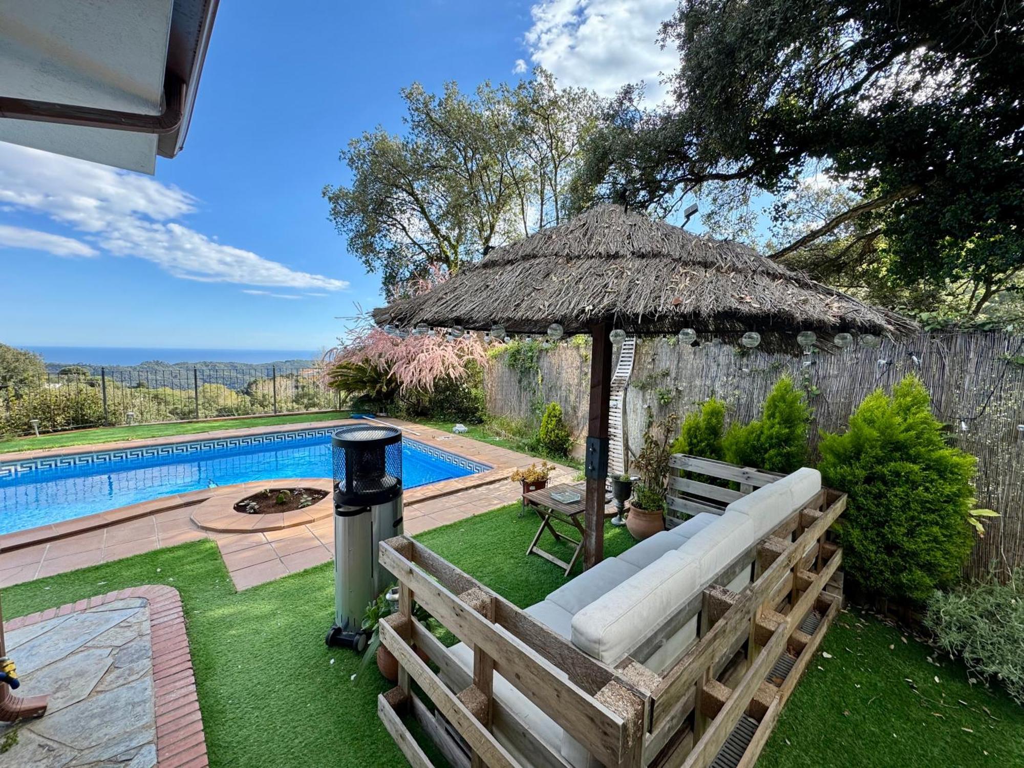 Casa Paraiso Piscina Tranquilidad Sant Cebria de Vallalta Exterior photo
