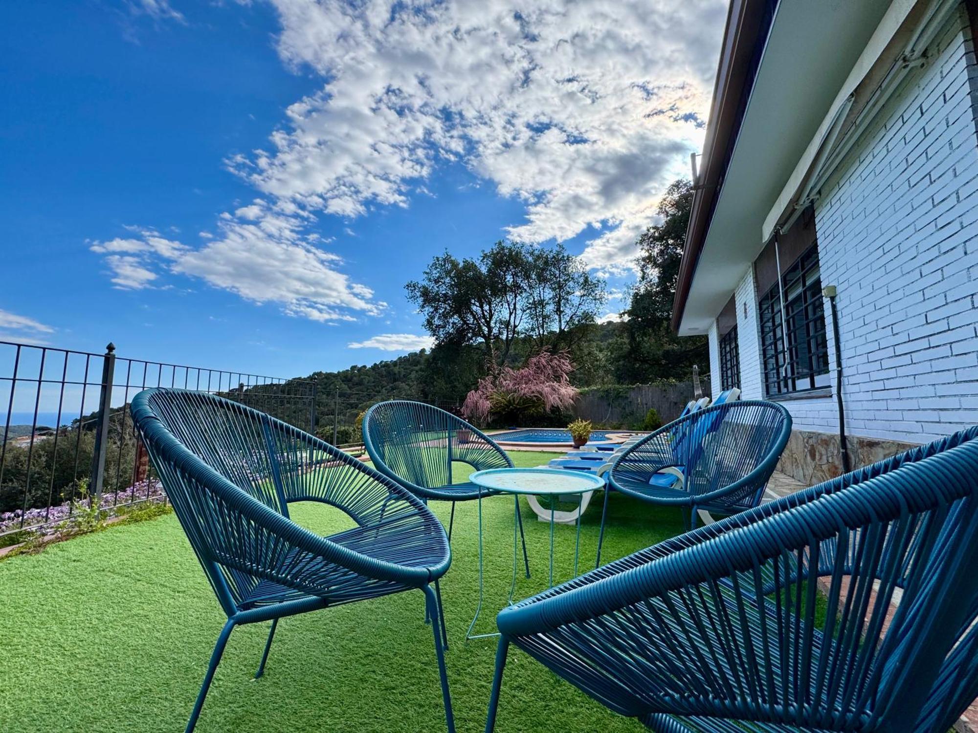 Casa Paraiso Piscina Tranquilidad Sant Cebria de Vallalta Exterior photo