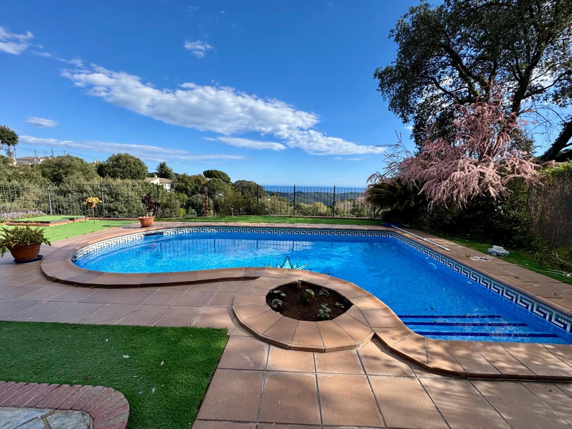 Casa Paraiso Piscina Tranquilidad Sant Cebria de Vallalta Exterior photo