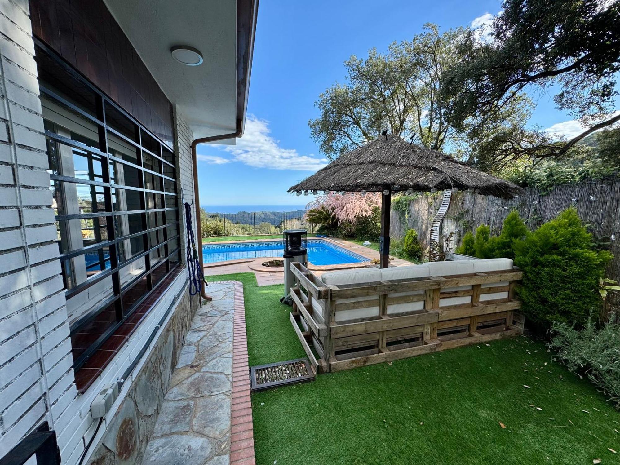 Casa Paraiso Piscina Tranquilidad Sant Cebria de Vallalta Exterior photo