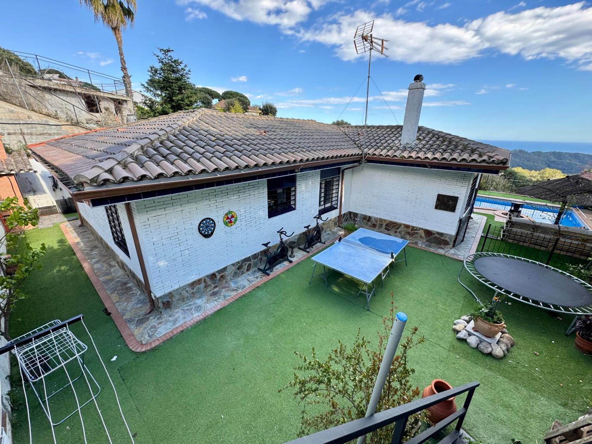 Casa Paraiso Piscina Tranquilidad Sant Cebria de Vallalta Exterior photo