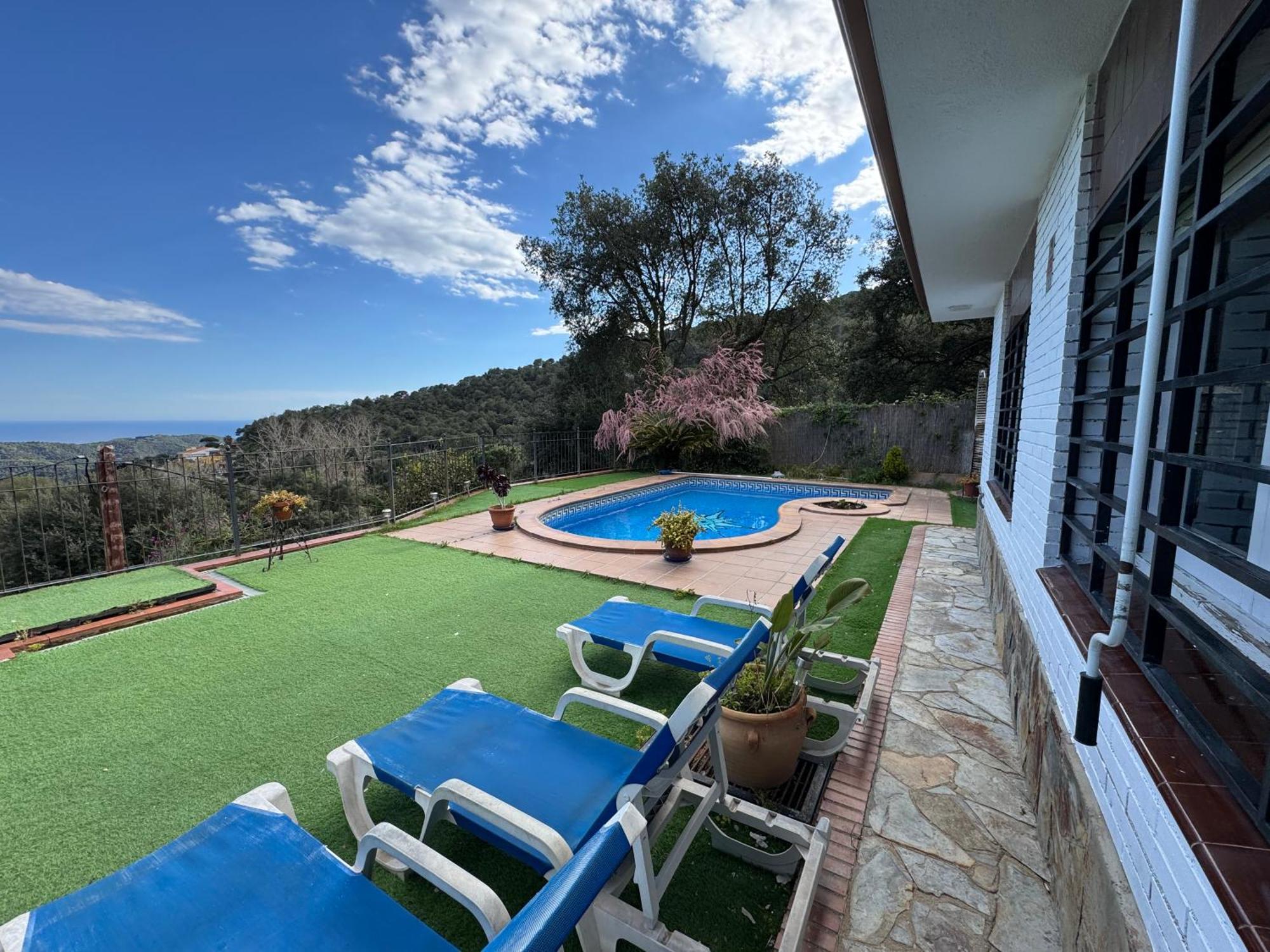 Casa Paraiso Piscina Tranquilidad Sant Cebria de Vallalta Exterior photo